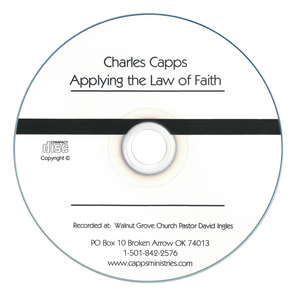 applying the law of faith CD image