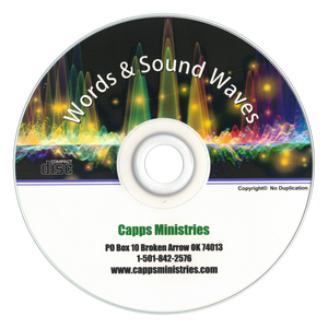 words and sound waves Single CD by Charles Capps