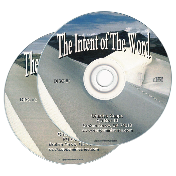 The Intent of the Word