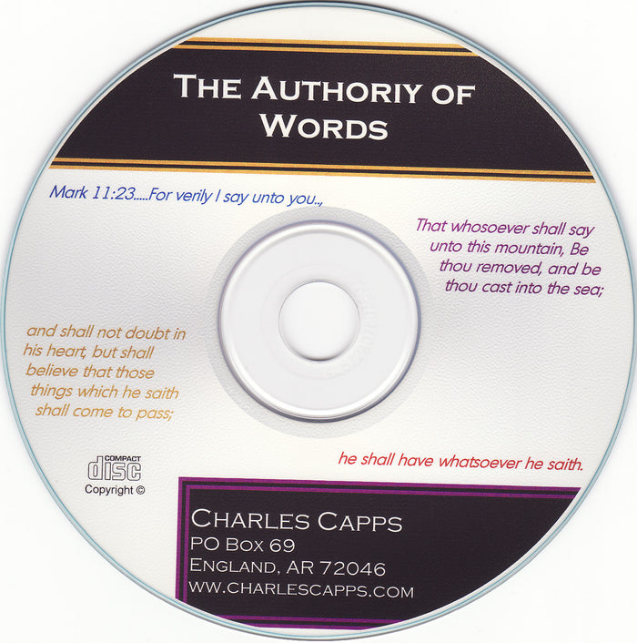 The Authority of Words
