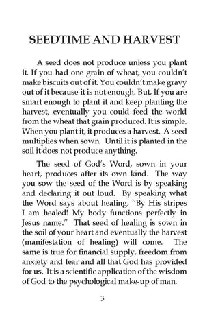 Charles Capps, Seedtime and Harvest page 1