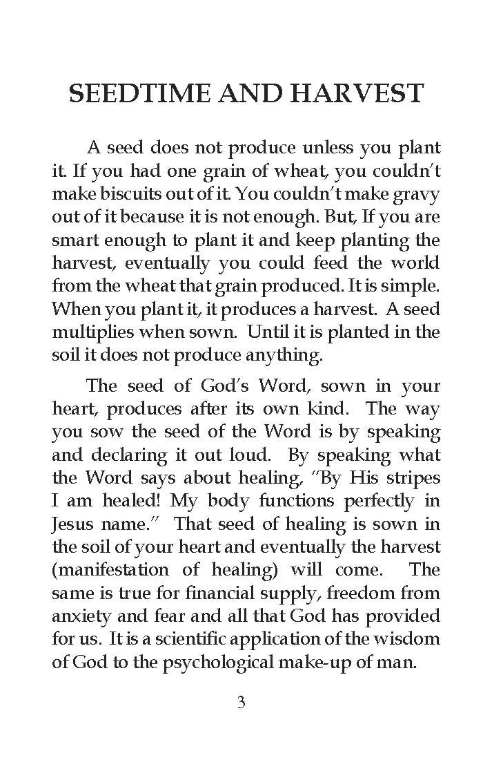 plant seed harvest bible Seedtime and Harvest