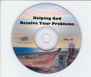 Annette Capps Helping God Resolve Your Problems CD