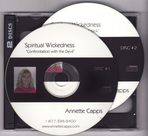Annette Capps, Spiritual Wickedness - Overcoming Satanic Attack CDs