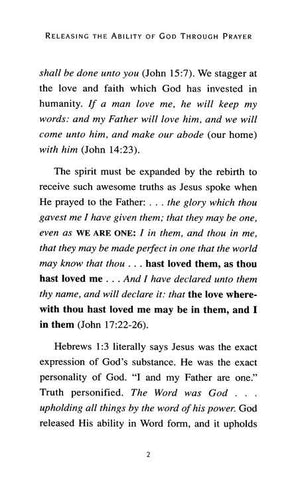 Charles Capps, Releasing the Power of God Through Prayer Page 2