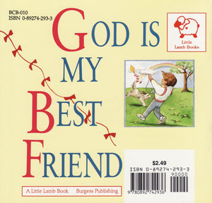Beverly Capps, God is my Best Friend back cover