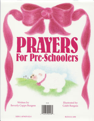 Beverly Capps, Prayers for Pre-Schoolers