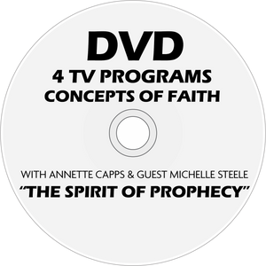 Concepts of Things 4 TV Program The Spirit of Prophecy CD Blank