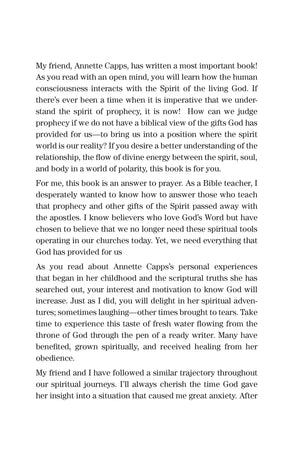 Annette Capps The Spirit of Prophecy Page 4