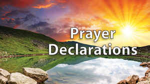 Prayer Declarations