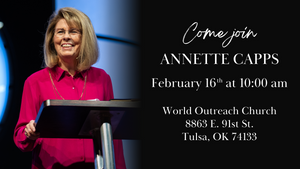 Annette Capps in Tulsa, OK - February 16th, 2025!