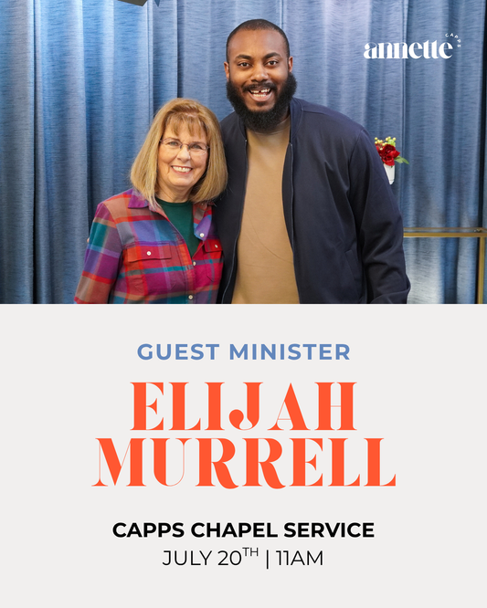 Rev. Elijah Murrell at Capps Chapel July 20th!