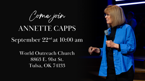 Annette Capps in Tulsa, OK - September 22nd, 2024!