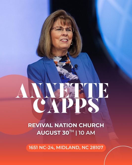 Annette Capps in Midland, NC – August 30th!