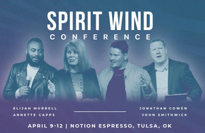 Annette at the Spirit Wind Conference in Tulsa!