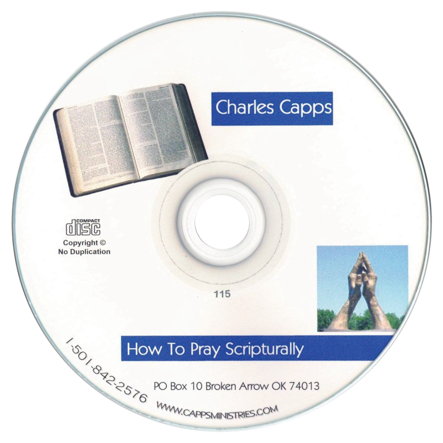 CD How to Pray Scripturally by Charles Capps