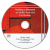 CD with red and white design and text about making a demand on God's provision for healing, featuring Charles Capps' contact information. cappsministries.com