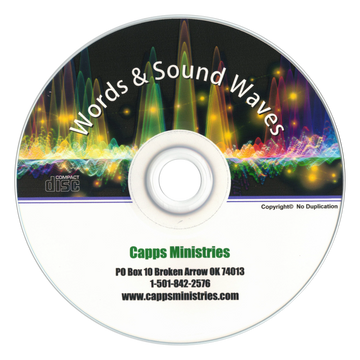 words and sound waves Single CD by Charles Capps cappsministries.com