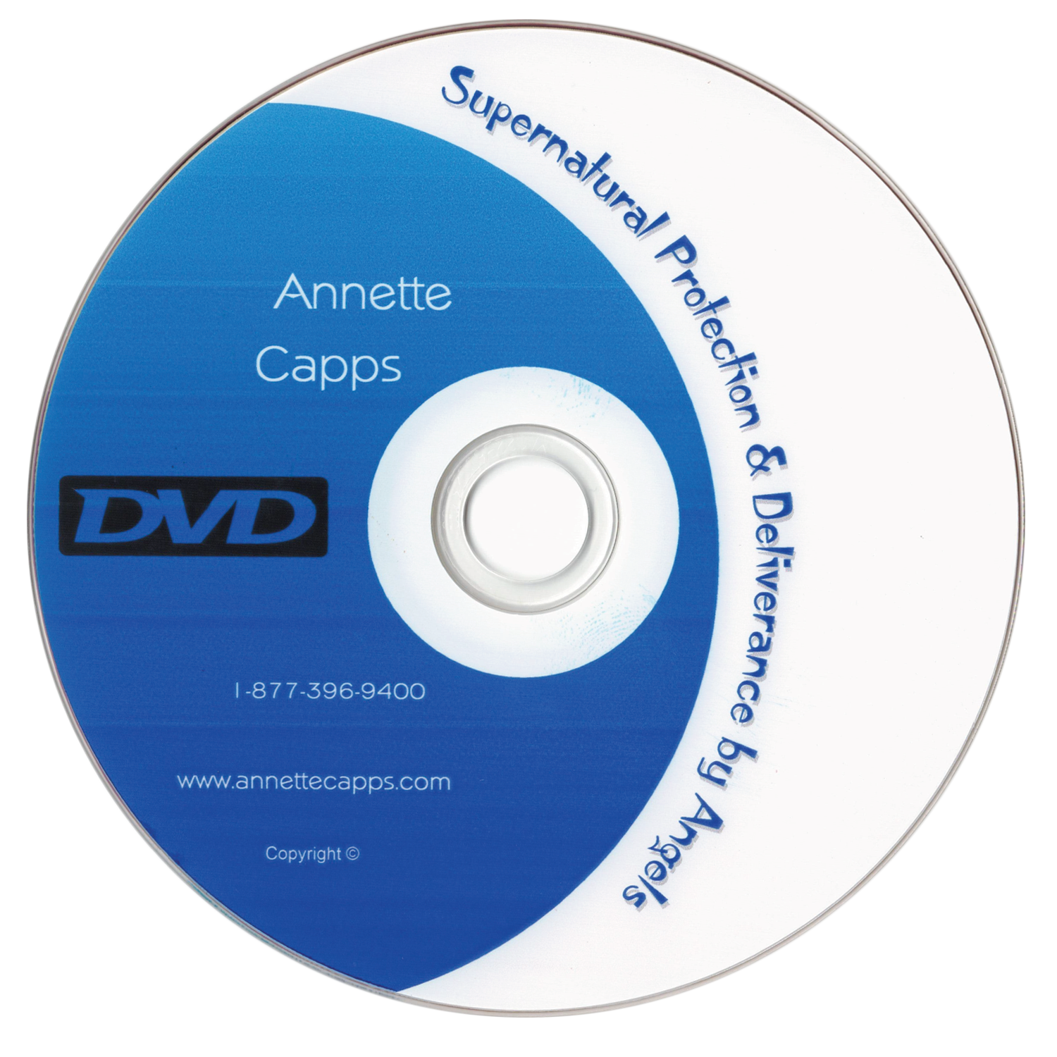 Annette Capps Supernatural Protection & Deliverance by Angels DVD