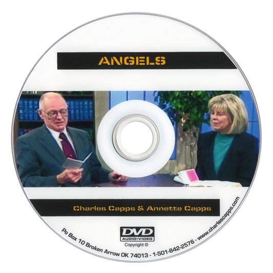 Angels DVD of 2 TV programs with Charles Capps and Annette Capps cappsministries.com
