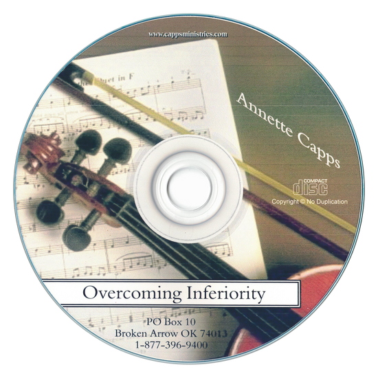 Annette Capps Overcoming Inferiority CD