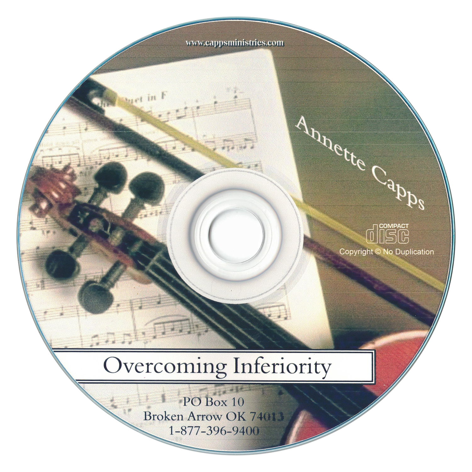 Annette Capps Overcoming Inferiority CD