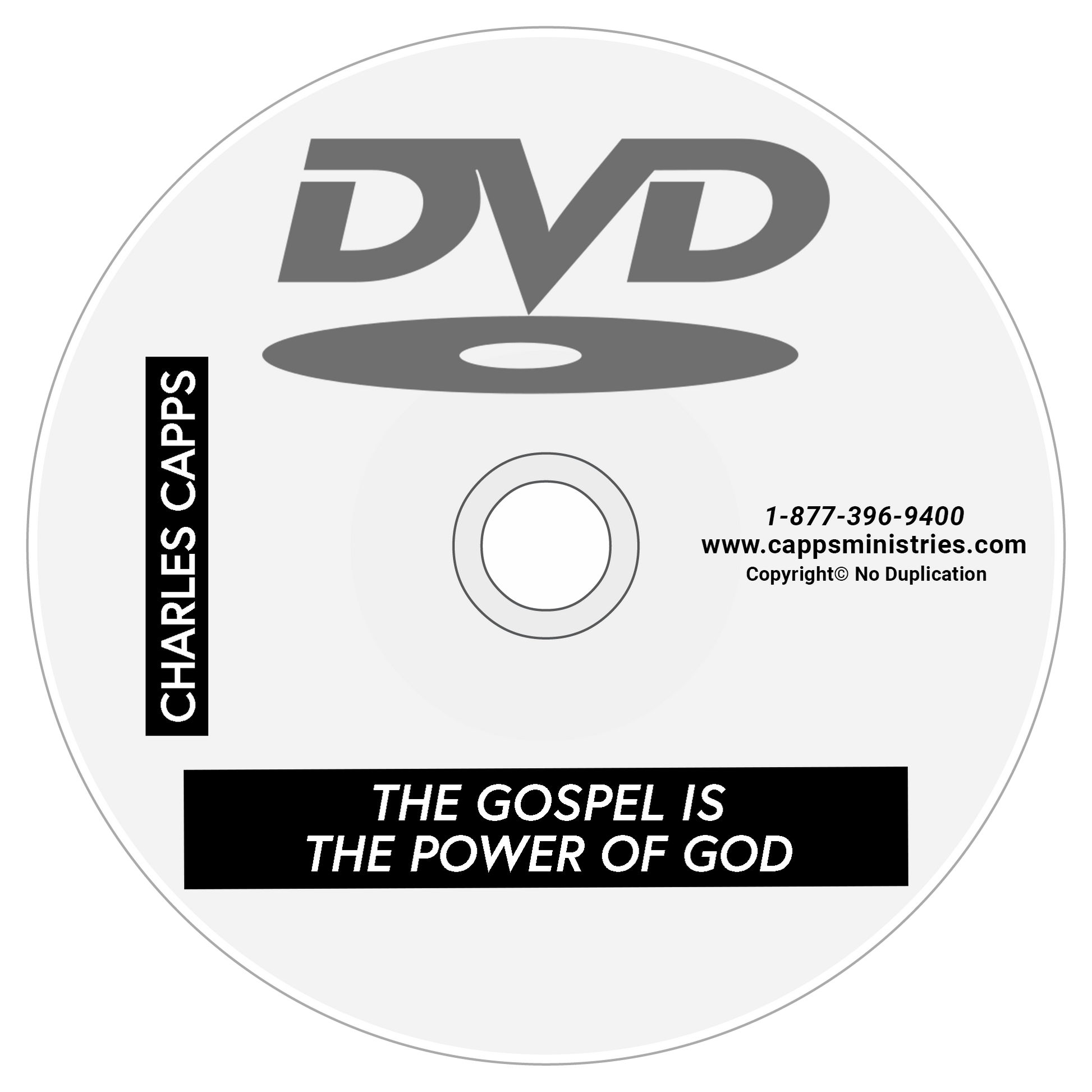 The Gospel is the Power of God DVD, with Charles Capps cappsministries.com