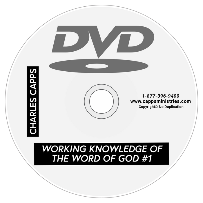 Working Knowledge of the Word of God #1