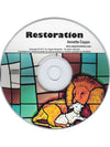 Restoration Single CD by Annette Capps with a lion and lamb mosaic www.cappsministries.com