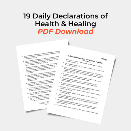 19 declarations of health and healing download