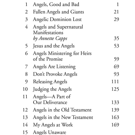 Capps Ministries - Angels - Book