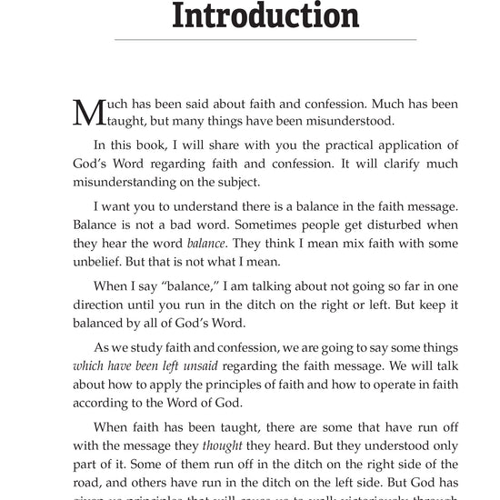 Charles Capps Faith and Confession Book 