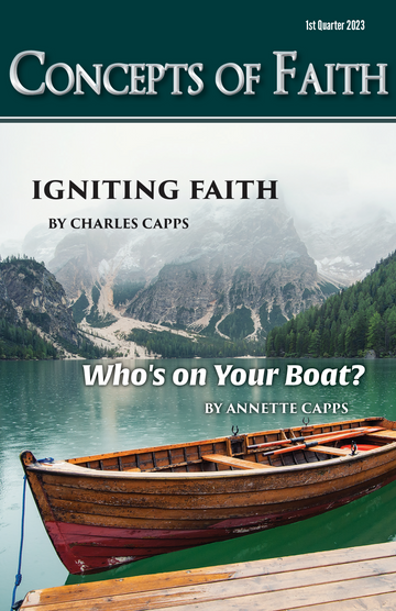 Capps Ministries Concepts of Faith 2023 1rst Quarter Newsletter