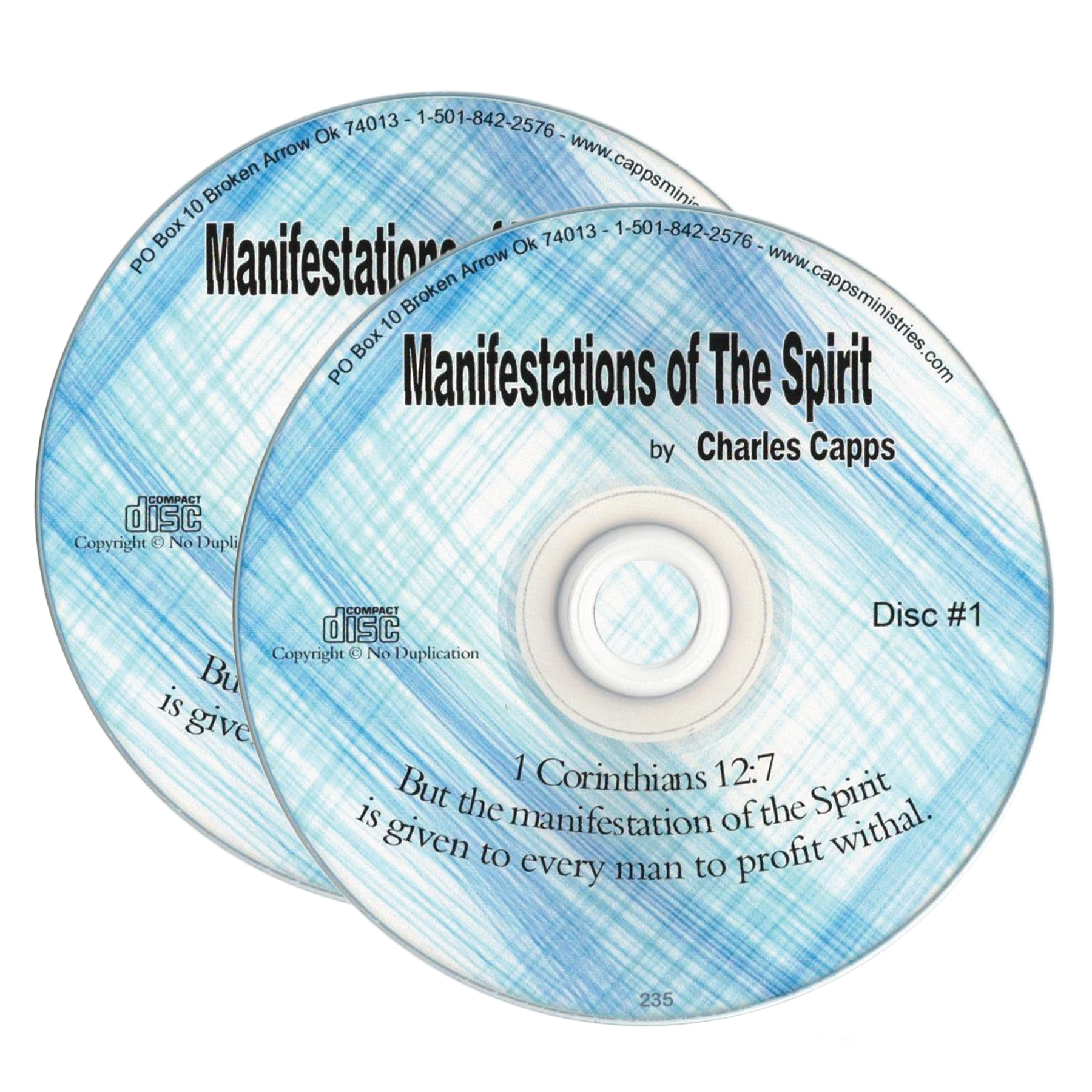 Manifestations of the Spirit, by Charles Capps