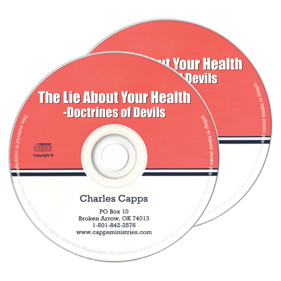 The Lie About Your Health-Doctrines of Devils Oct Radio Offer