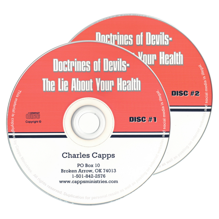 The Lie About Your Health - Doctrines of Devils Newsletter Offer