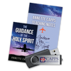 Two books titled 'The Guidance of the Holy Spirit' and 'Annette Capps Teaching Notes' with a USB drive featuring Capps Ministries logo. cappsministries.com
