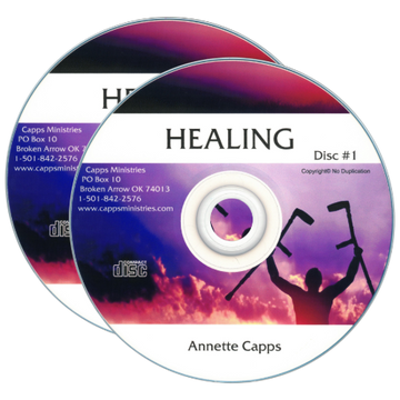 Healing 2 CDs by Annette Capps cappsministries.com