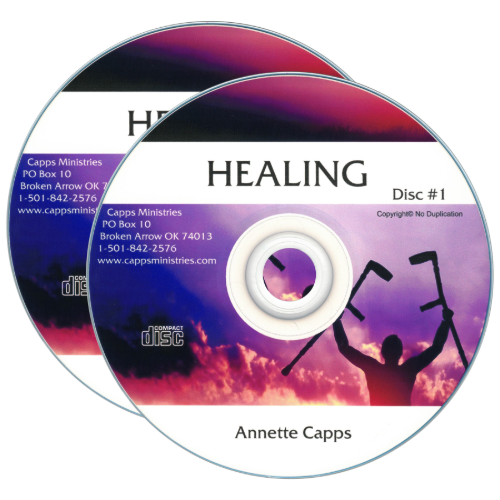 Healing 2 CDs by Annette Capps cappsministries.com