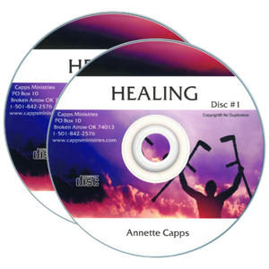 Healing 2 CDs by Annette Capps cappsminsitries.com