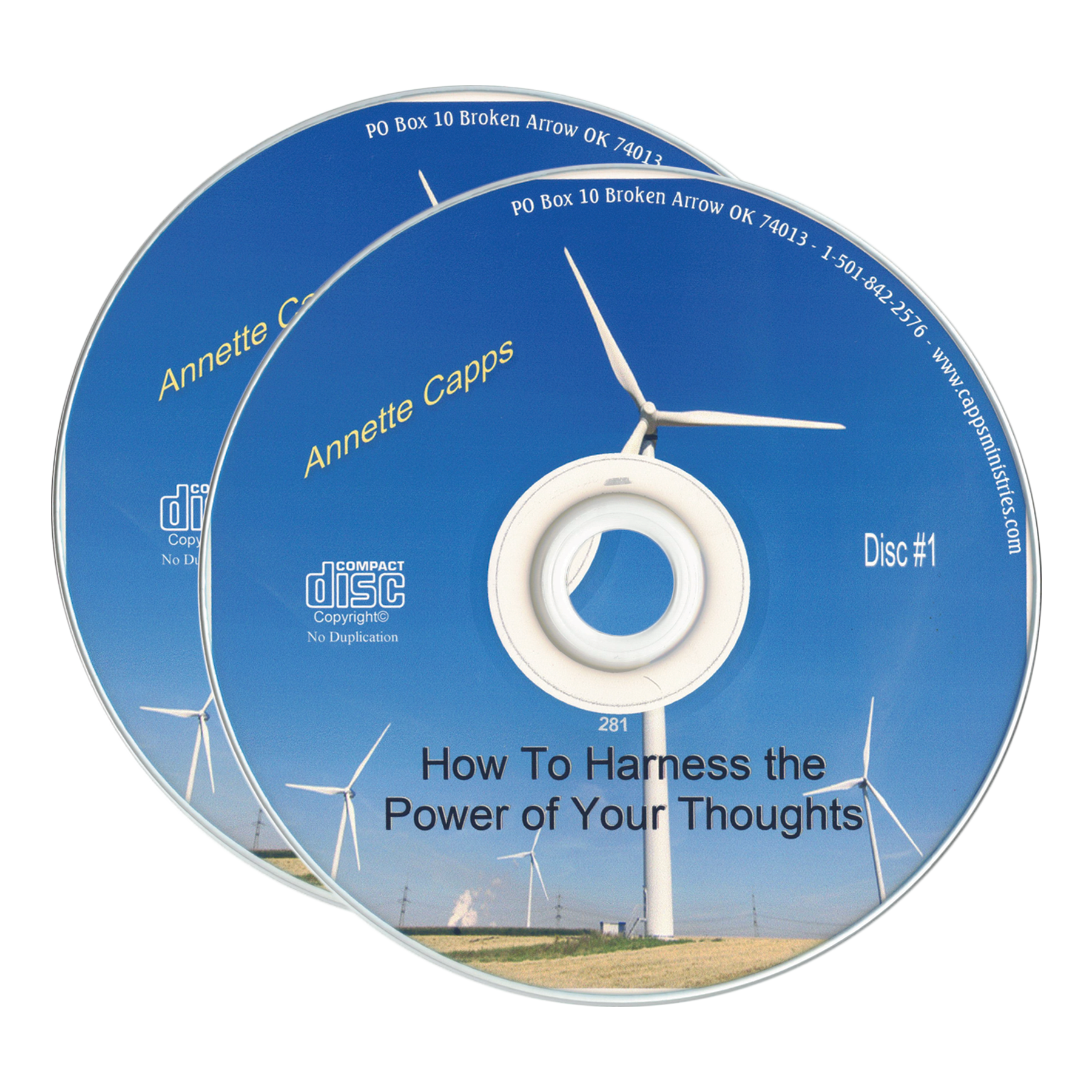 How to Harness the Power of Your Thoughts, by Annette Capps - CDs