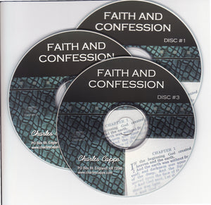 Faith and Confession - 3 CD Sept. Radio Offer