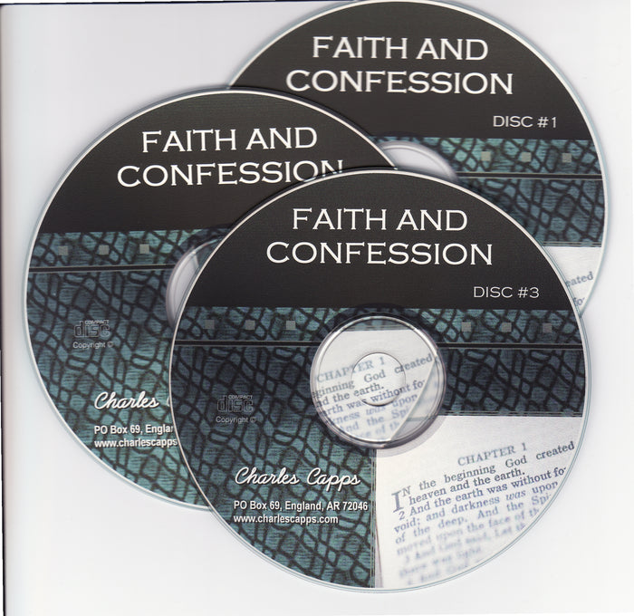 Faith and Confession - 3 CD Sept. Radio Offer