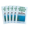Five copies of 'God's Creative Power for Healing' by Charles Capps on a white background cappsminsitries.com