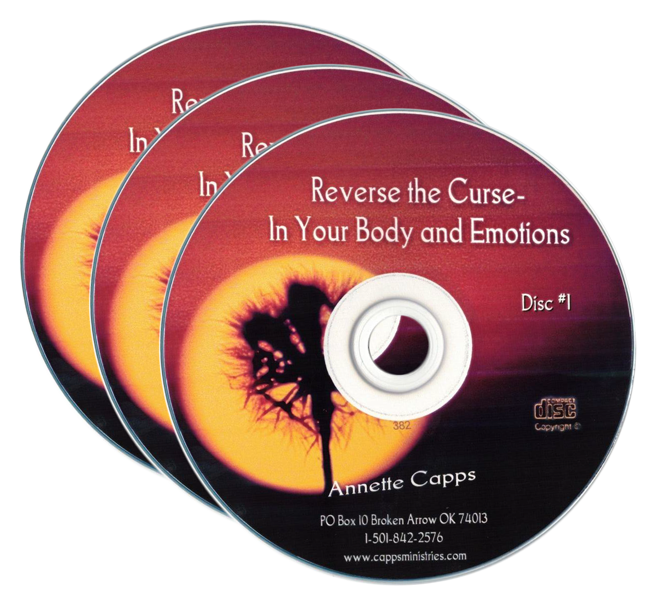 Annette Capps Reverse the Curse in Your Body and Emotions CDs cappsministries.com