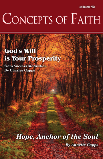 Concepts of Faith 2021 3rd Qtr Newsletter Cover