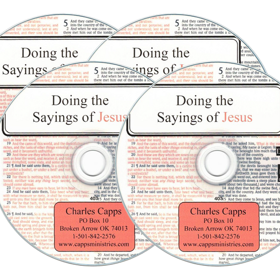 Charles Capps, Doing the Sayings of Jesus CDs