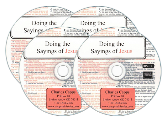 Charles Capps, Doing the Sayings of Jesus CDs