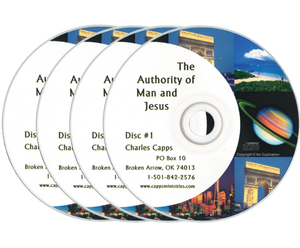 Authority of Man and Jesus 4 CDs by Charles Capps cappsministries.com