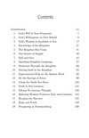 table of contents- success motivation book